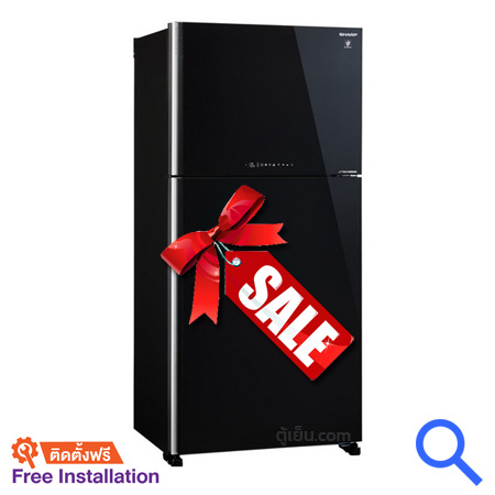 ตู้เย็น 2 ประตู SHARP รุ่น SJ-X600GP-BK 21.2 คิว ลดราคาถูก